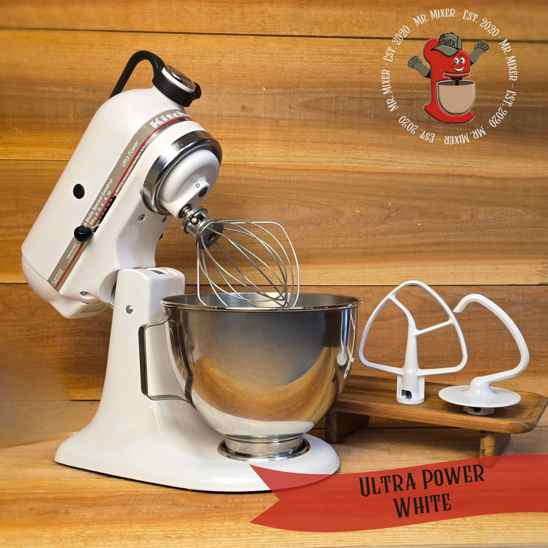 Mr. Mixer Upgraded KitchenAid Ultra Power (KSM90PSWH) 4.5